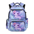 Sac à dos fleuri Loup pour filles de 4 à 6 ans, idéal pour la maternelle et l'école primaire. Sac à dos pour ordinateur portable 17 pouces, parfait